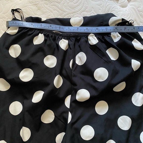 Forever21 Black and White Polka Dot Jumpsuit size M like new - Picture 4 of 12